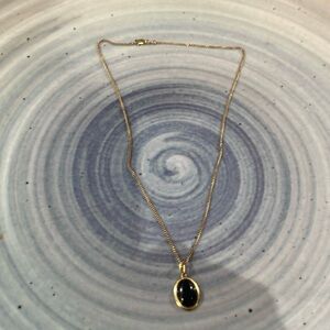 Gold dainty necklace